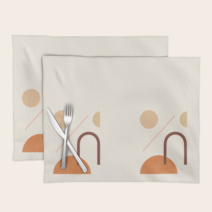 Abstraction_geometric_shape_art_minimalism_001c Placemat