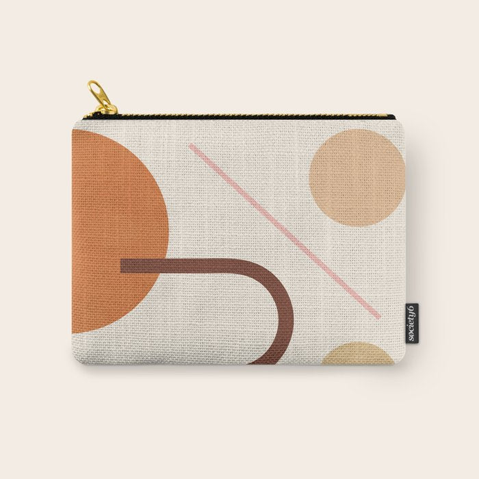 Abstraction_geometric_shape_art_minimalism_001c Carry All Pouch