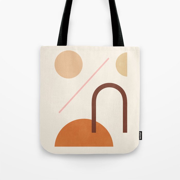 Abstraction_geometric_shape_art_minimalism_001c Tote Bag