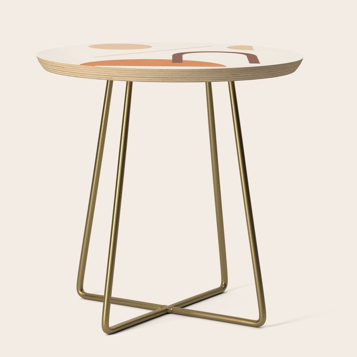 Abstraction_geometric_shape_art_minimalism_001c Side Table
