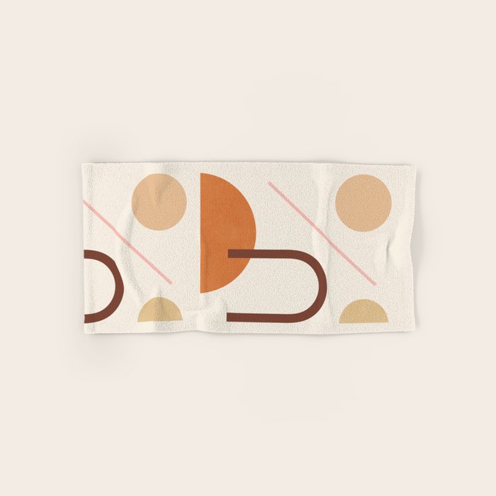 Abstraction_geometric_shape_art_minimalism_001c Bath Towel
