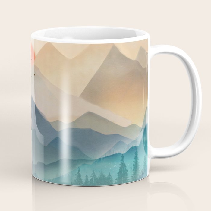 Wilderness Becomes Alive At Night Coffee Mug