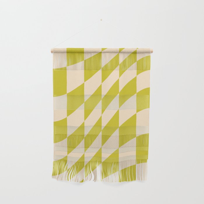 Modern Twenties Green Pattern Wall Hanging