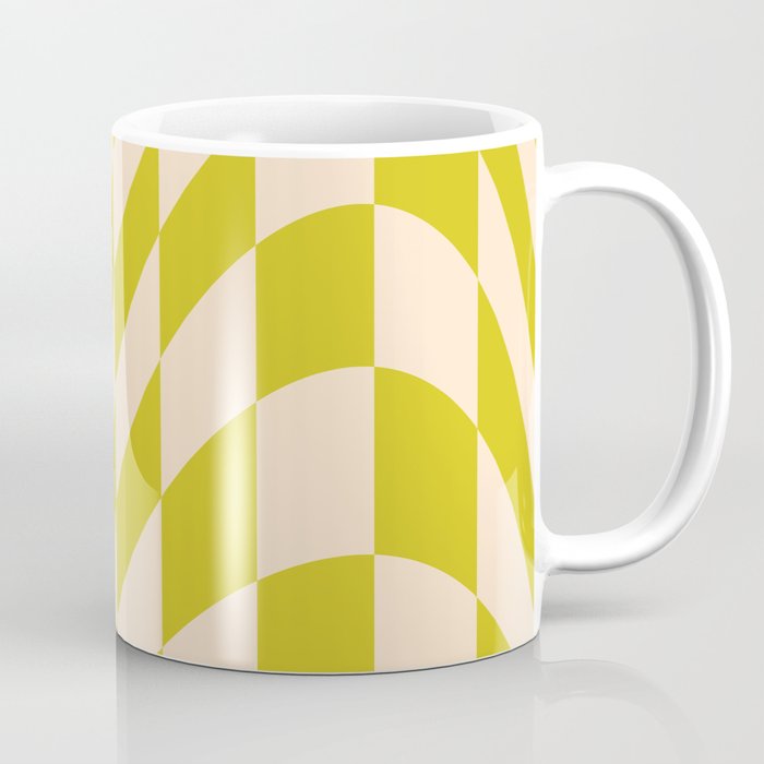 Modern Twenties Green Pattern Coffee Mug