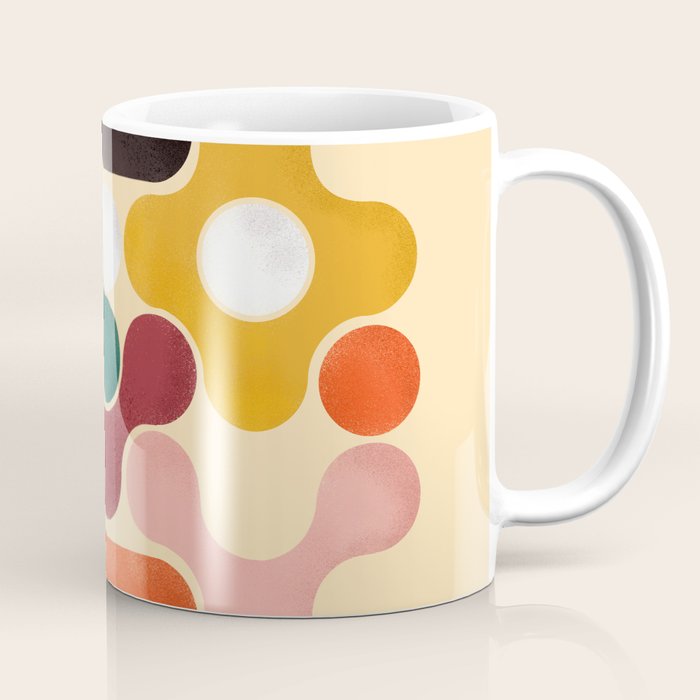 Color Pops - Mid Century Style  Coffee Mug