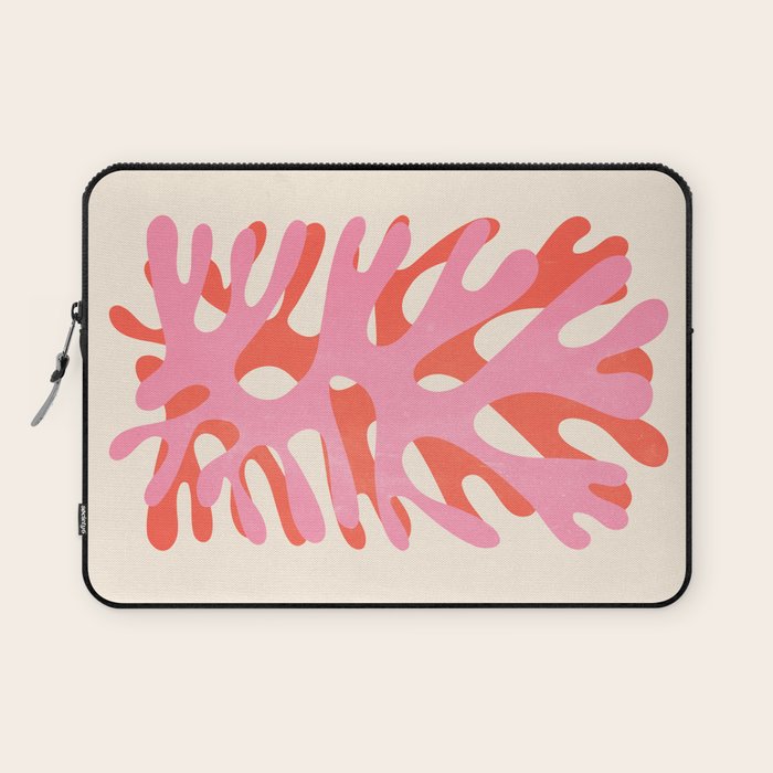 Sea Leaf: Matisse Collage Peach Edition Laptop Sleeve