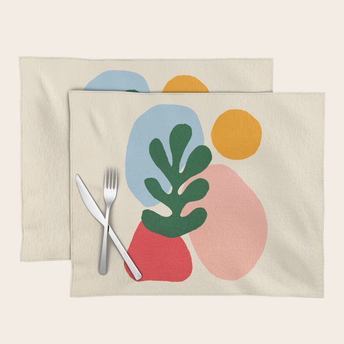 Wildlife | Cutouts By Henri Matisse Placemat