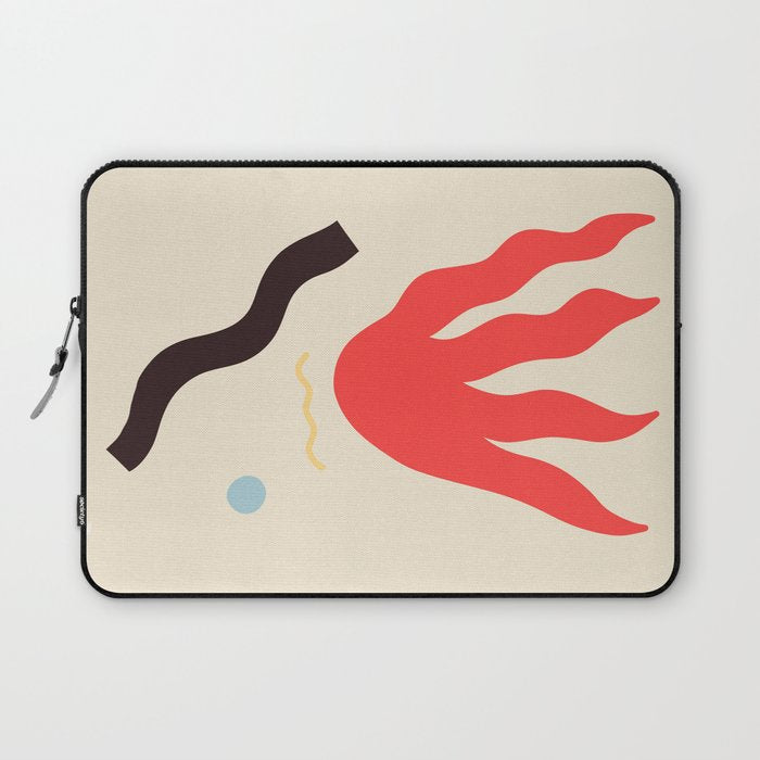 Abstract Portrait Of Anastasia Laptop Sleeve