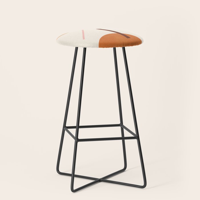 Abstraction_geometric_shape_art_minimalism_001c Stool