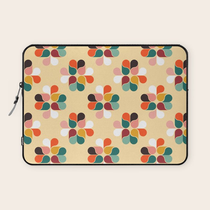 Retro Geometry Pattern No2 Laptop Sleeve