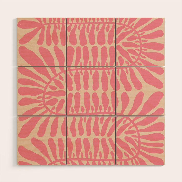 One Hundred-Leaved Plant #9 Wood Wall Art