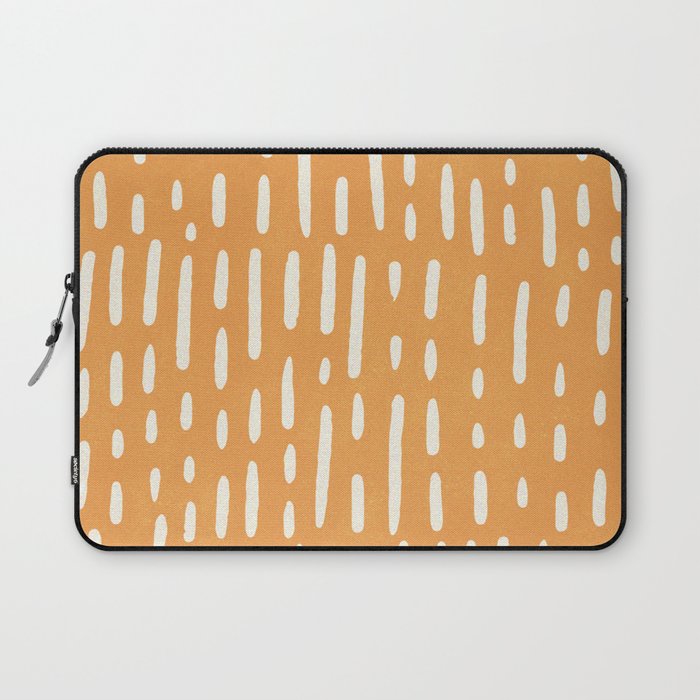Minimalist Series: Scandi Lines, Orange Laptop Sleeve