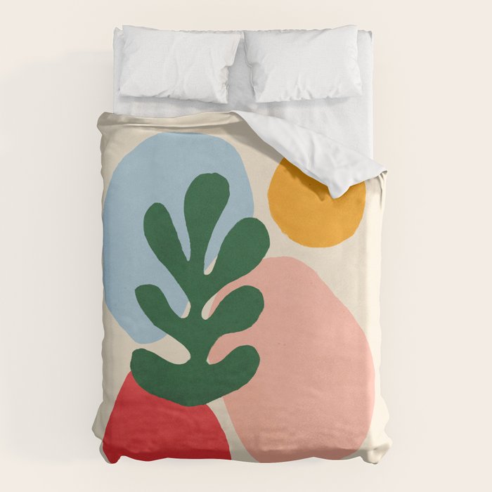 Wildlife | Cutouts By Henri Matisse Duvet Cover