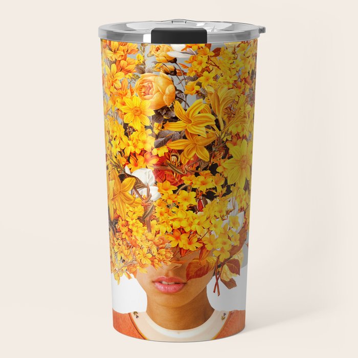 I Saw You Flower In The Reflection Of My Soul Travel Mug