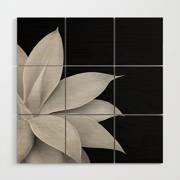 Agave Finesse #2 #Tropical #Decor #Art #Homestorie Wood Wall Art