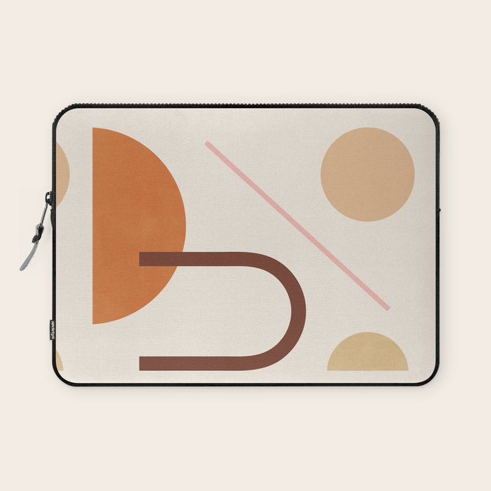 Abstraction_geometric_shape_art_minimalism_001c Laptop Sleeve