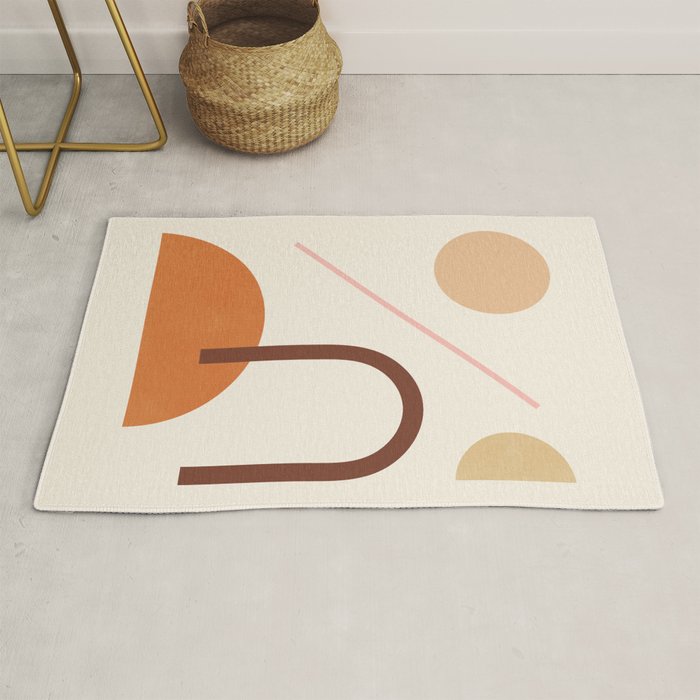 Abstraction_geometric_shape_art_minimalism_001c Rug