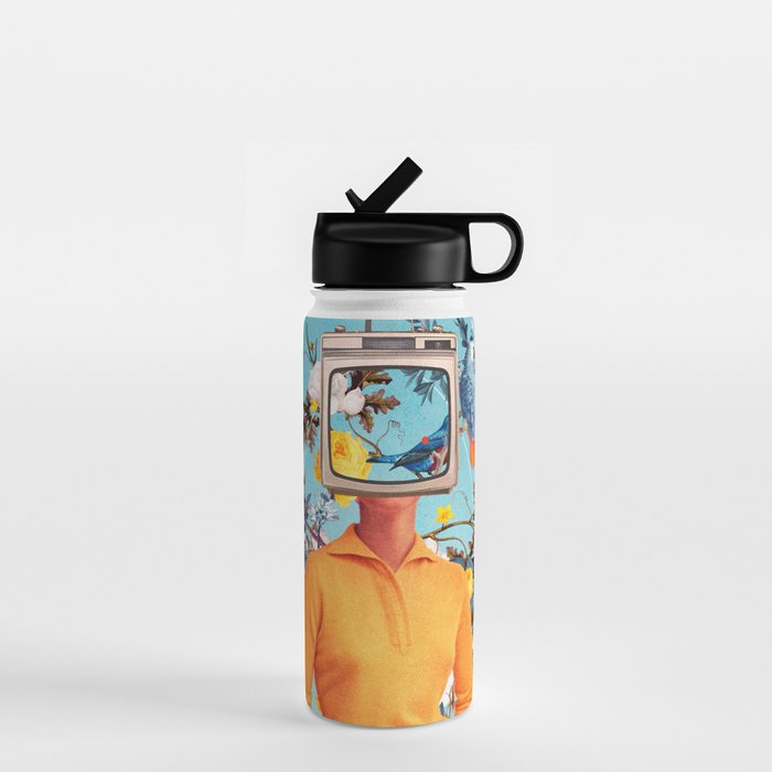 Don'T Feed The Monitors With Your Dreams Water Bottle
