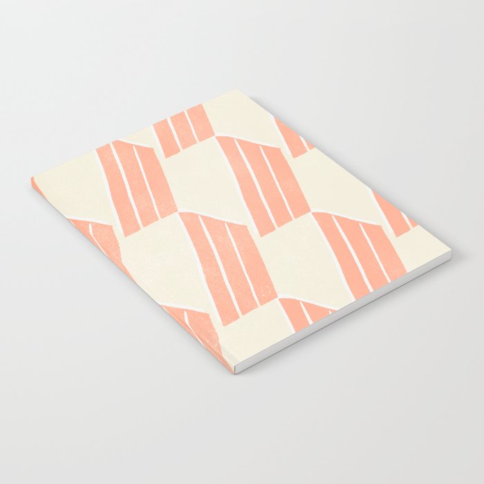 Minimalist Series: Pink Hex Tiles Notebook