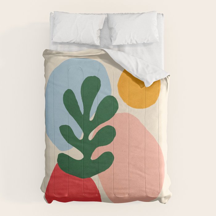 Wildlife | Cutouts By Henri Matisse Comforter