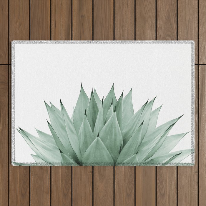 Agave Green Summer Vibes #1 #Tropical #Decor #Art #Homestorie Outdoor Rug