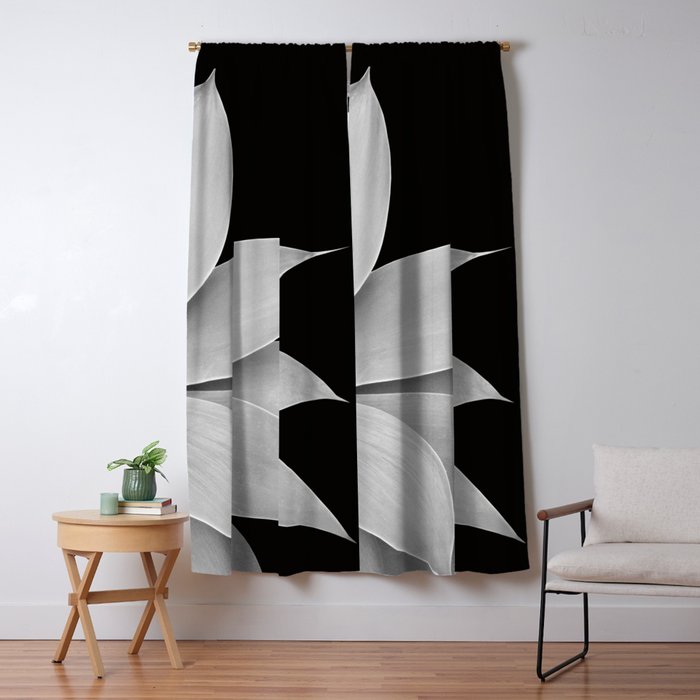 Agave Finesse #2 #Tropical #Decor #Art #Homestorie Window Curtain