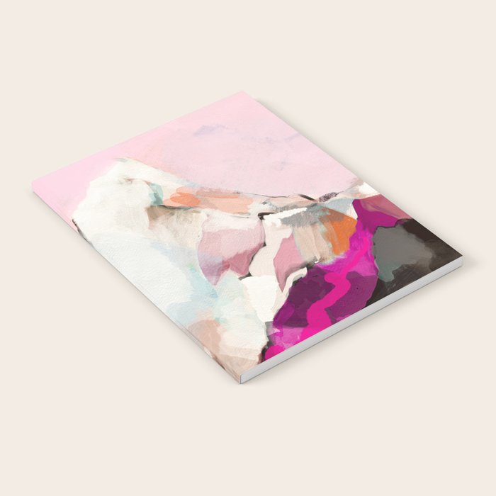 Landscape Mountain Painting Abstract Notebook