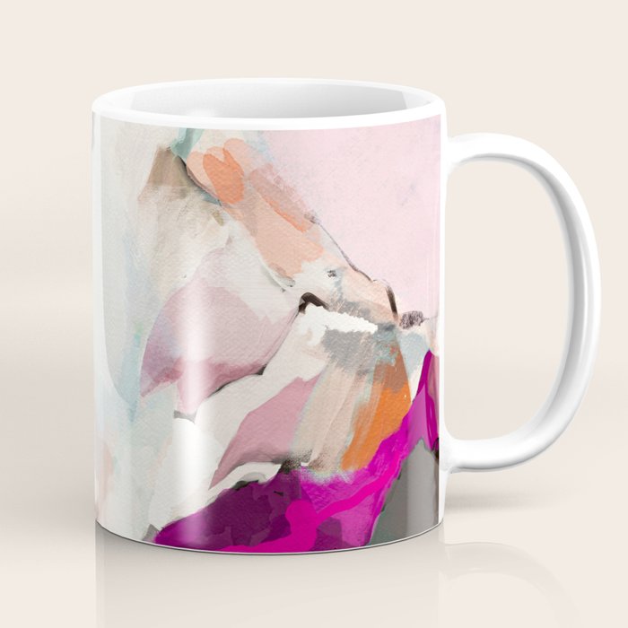 Landscape Mountain Painting Abstract Coffee Mug