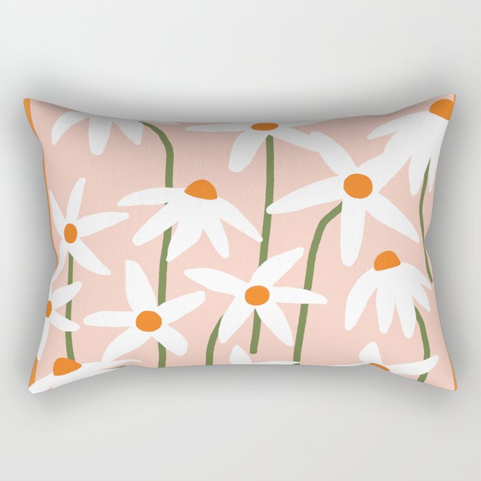 Flower Market - Echinacea #1 Rectangular Pillow