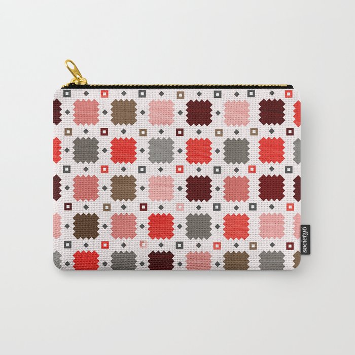 Christmas Quilt - Pattern No3 Carry All Pouch