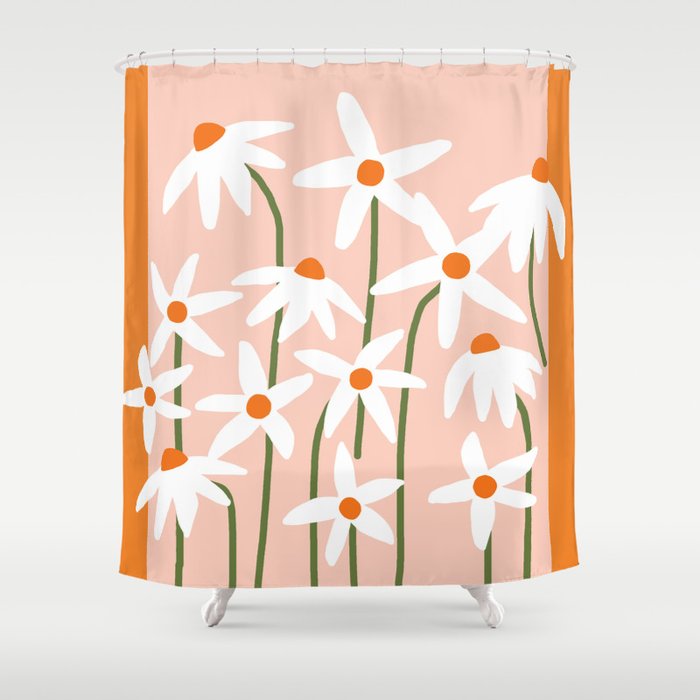Flower Market - Echinacea #1 Shower Curtain