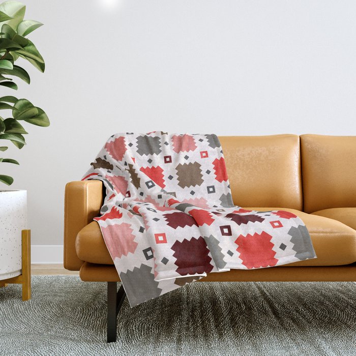 Christmas Quilt - Pattern No3 Throw Blanket