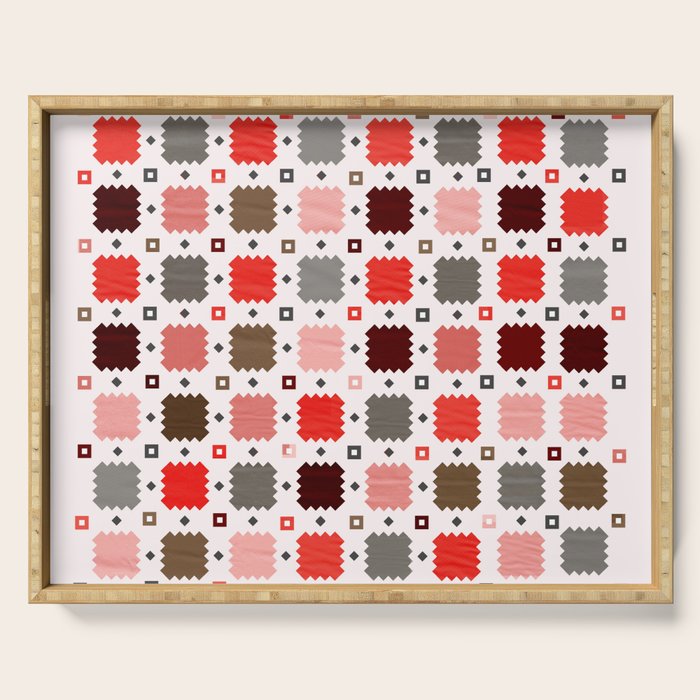 Christmas Quilt - Pattern No3 Serving Tray