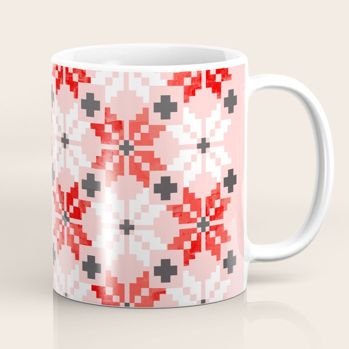 Christmas Quilt - Pattern No2 Coffee Mug
