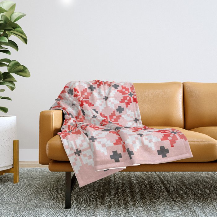 Christmas Quilt - Pattern No2 Throw Blanket