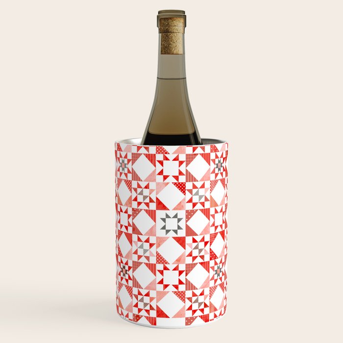 Christmas Quilt - Pattern No1 Wine Chiller