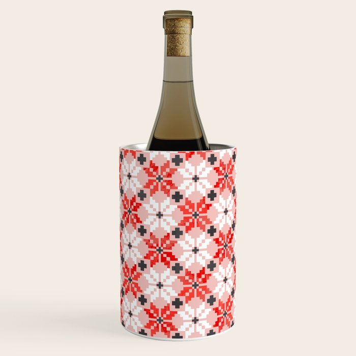 Christmas Quilt - Pattern No2 Wine Chiller