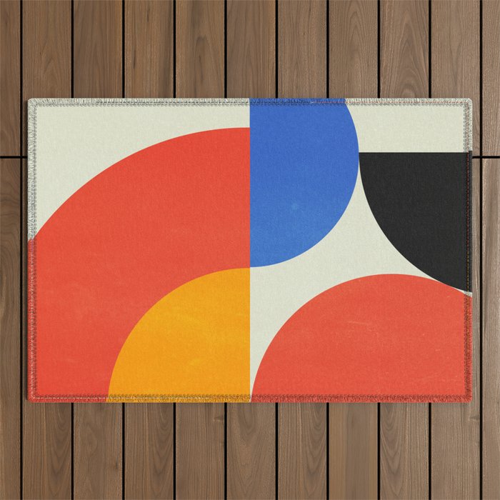 Bauhaus 02: Exhibition 1923 | Mid Century Series  Outdoor Rug