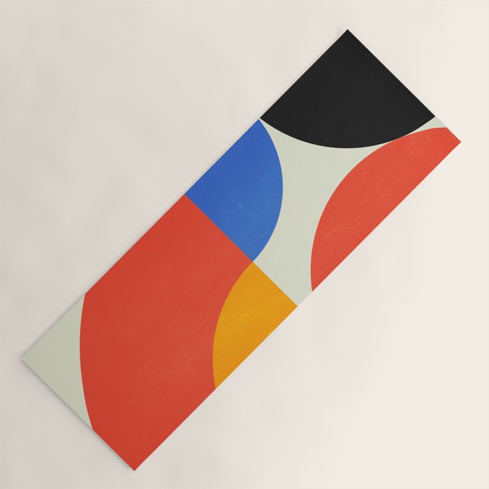 Bauhaus 02: Exhibition 1923 | Mid Century Series  Yoga Mat