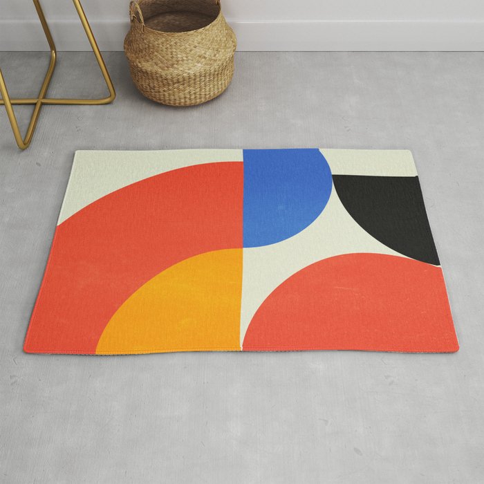 Bauhaus 02: Exhibition 1923 | Mid Century Series  Rug