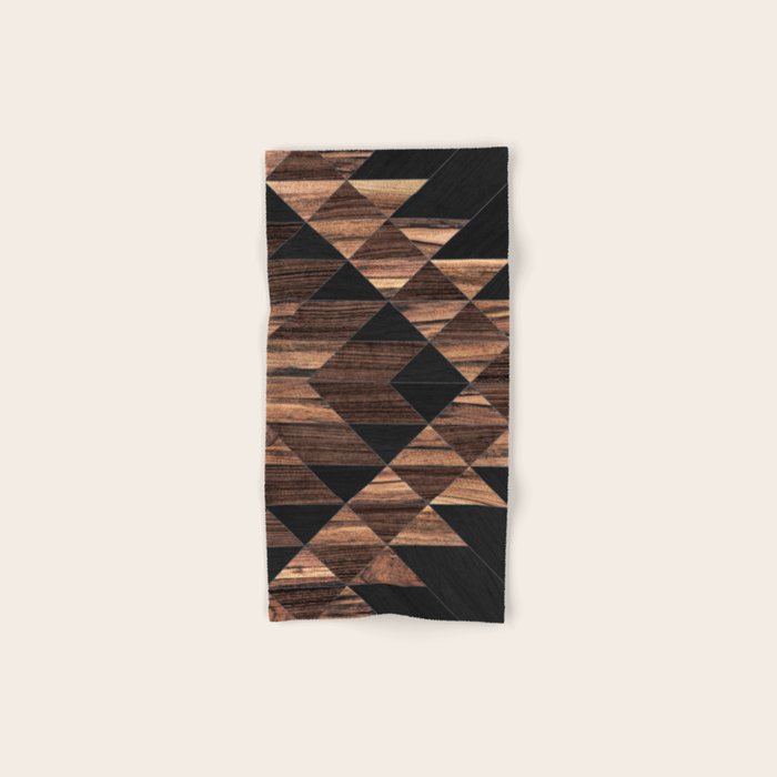 Urban Tribal Pattern No.11 - Aztec - Wood Bath Towel
