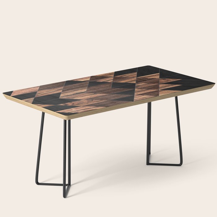 Urban Tribal Pattern No.11 - Aztec - Wood Coffee Table