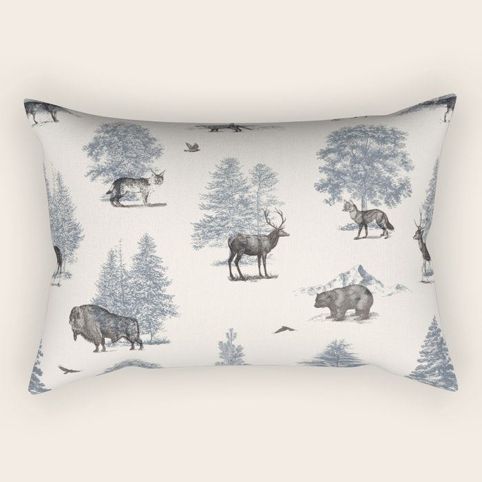 Where They Belong - Winter Rectangular Pillow