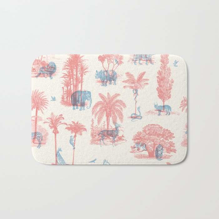 Where They Belong - Pastel Colors Bath Mat