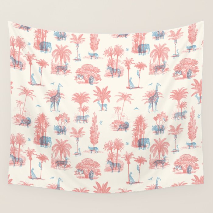 Where They Belong - Pastel Colors Wall Tapestry