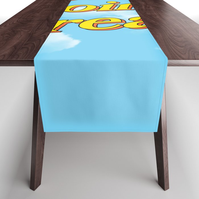You Are Doing Great: Sky Edition Table Runner