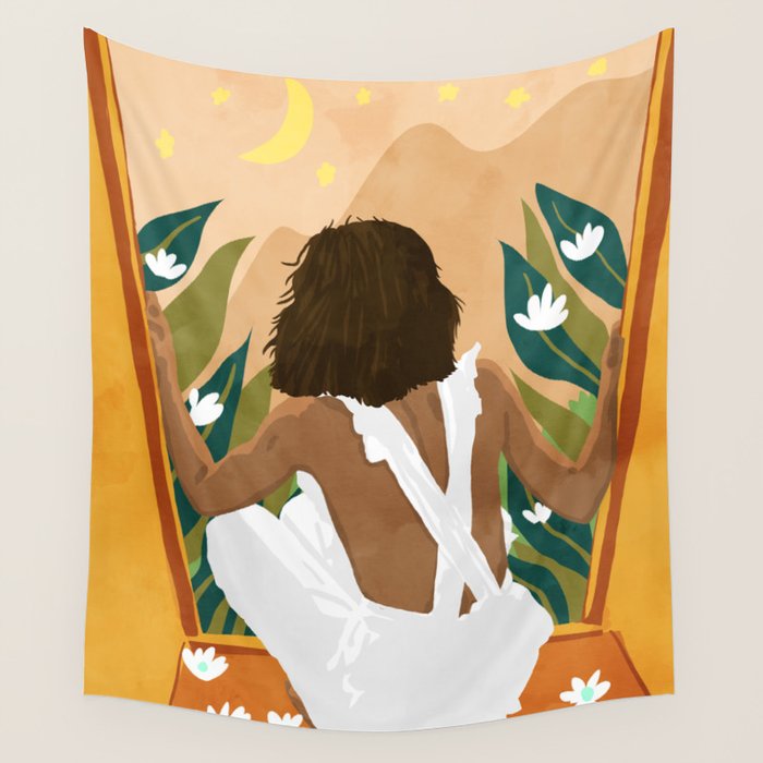 The Wild World And A Rebel Heart Wall Tapestry