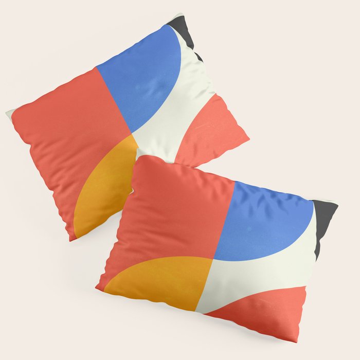 Bauhaus 02: Exhibition 1923 | Mid Century Series  Pillow Sham