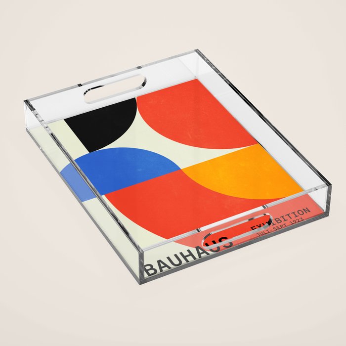 Bauhaus 02: Exhibition 1923 | Mid Century Series  Acrylic Tray