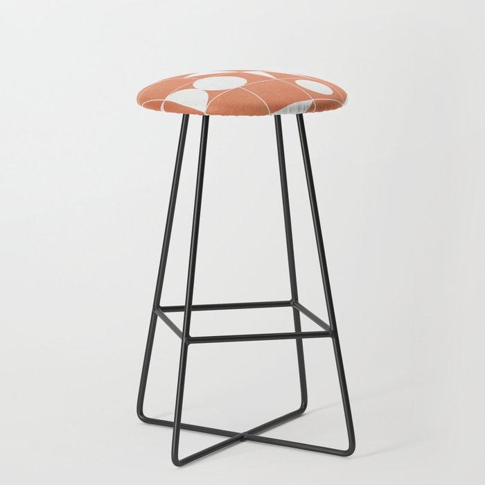 My Favorite Geometric Patterns No.14 - Coral Stool